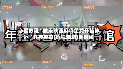 必看教程“微乐陕西麻将免费开挂神器”开挂神器{透视辅助}全揭秘-第2张图片