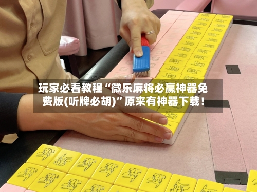 玩家必看教程“微乐麻将必赢神器免费版(听牌必胡)”原来有神器下载！-第2张图片