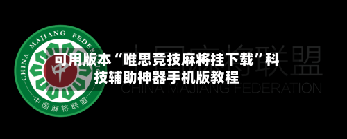 可用版本“唯思竞技麻将挂下载”科技辅助神器手机版教程-第2张图片