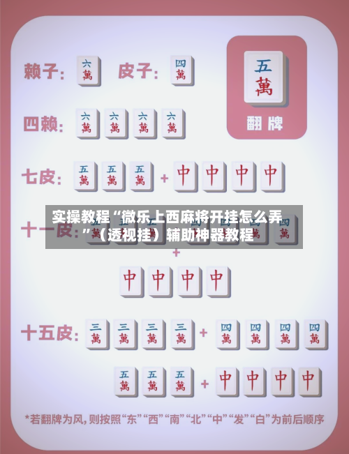 实操教程“微乐上西麻将开挂怎么弄”（透视挂）辅助神器教程-第2张图片