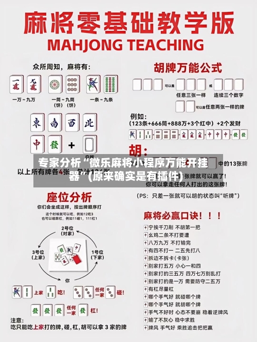 专家分析“微乐麻将小程序万能开挂器”(原来确实是有插件)-第2张图片