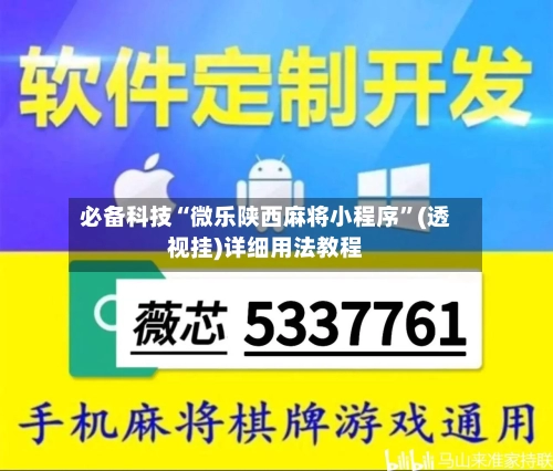 必备科技“微乐陕西麻将小程序”(透视挂)详细用法教程