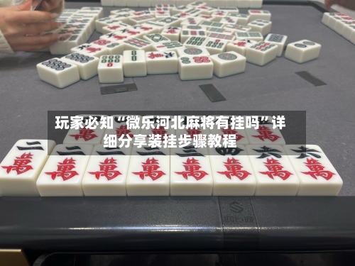 玩家必知“微乐河北麻将有挂吗	”详细分享装挂步骤教程-第2张图片