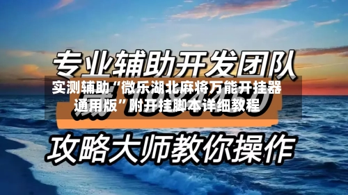实测辅助“微乐湖北麻将万能开挂器通用版”附开挂脚本详细教程