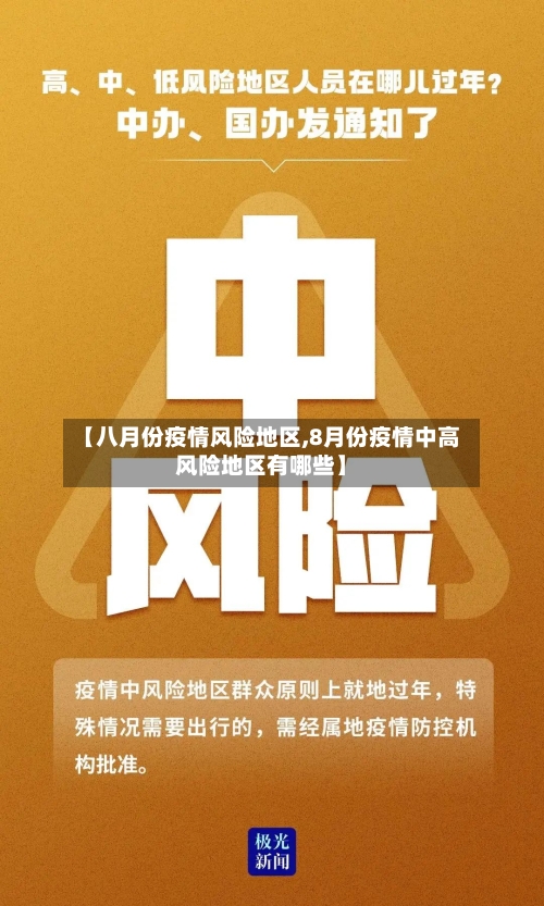 【八月份疫情风险地区,8月份疫情中高风险地区有哪些】-第2张图片