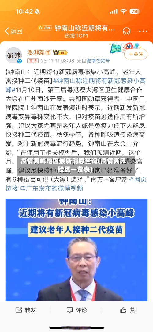 疫情高峰地区最新消息查询(疫情高风险区一览表)-第2张图片