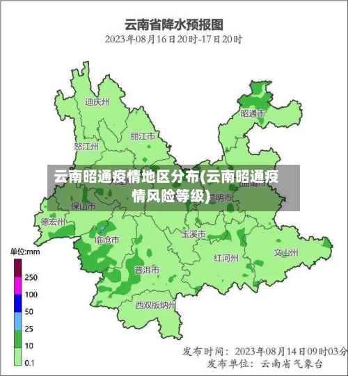 云南昭通疫情地区分布(云南昭通疫情风险等级)