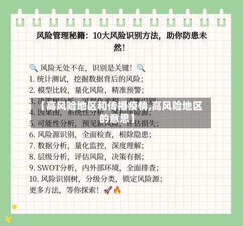 【高风险地区和传播疫情,高风险地区的意思】