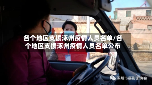 各个地区支援涿州疫情人员名单/各个地区支援涿州疫情人员名单公布