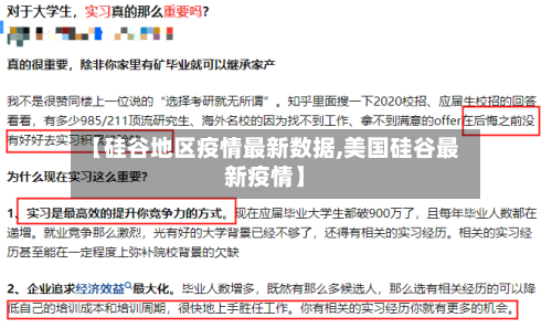 【硅谷地区疫情最新数据,美国硅谷最新疫情】