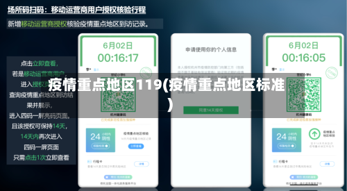 疫情重点地区119(疫情重点地区标准)-第3张图片