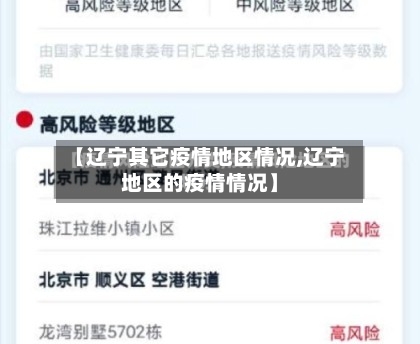 【辽宁其它疫情地区情况,辽宁地区的疫情情况】-第2张图片