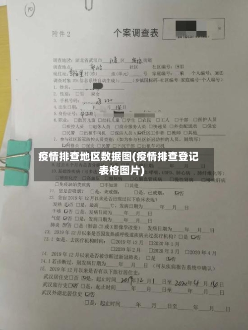 疫情排查地区数据图(疫情排查登记表格图片)