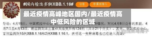 最近疫情高峰地区国内/最近疫情高中低风险的区域