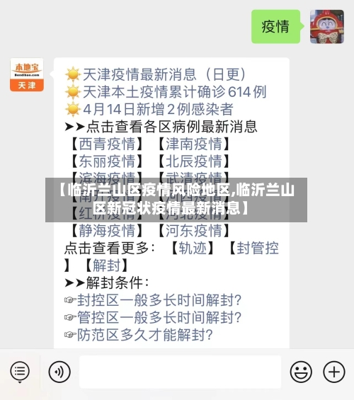 【临沂兰山区疫情风险地区,临沂兰山区新冠状疫情最新消息】-第2张图片