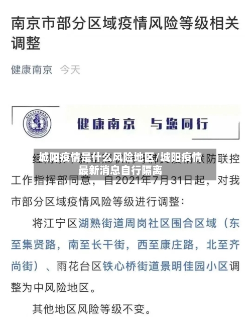 城阳疫情是什么风险地区/城阳疫情最新消息自行隔离