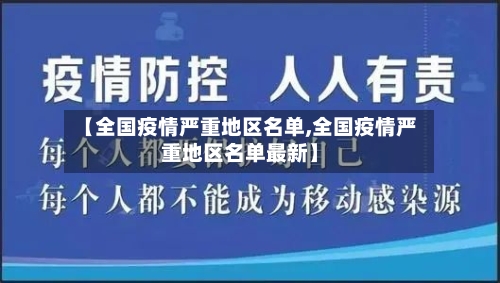 【全国疫情严重地区名单,全国疫情严重地区名单最新】