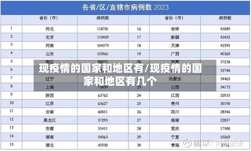 现疫情的国家和地区有/现疫情的国家和地区有几个