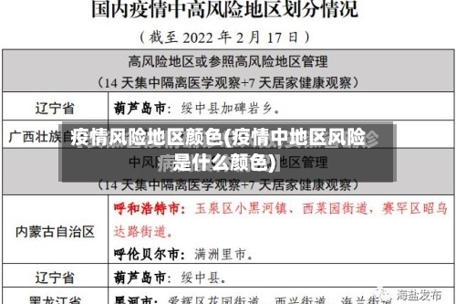 疫情风险地区颜色(疫情中地区风险是什么颜色)