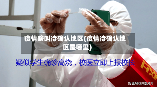 疫情啥叫待确认地区(疫情待确认地区是哪里)