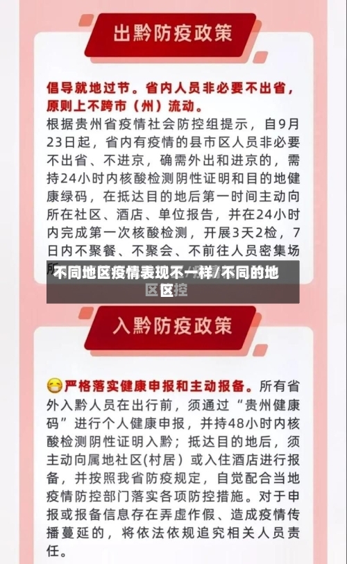 不同地区疫情表现不一样/不同的地区-第2张图片