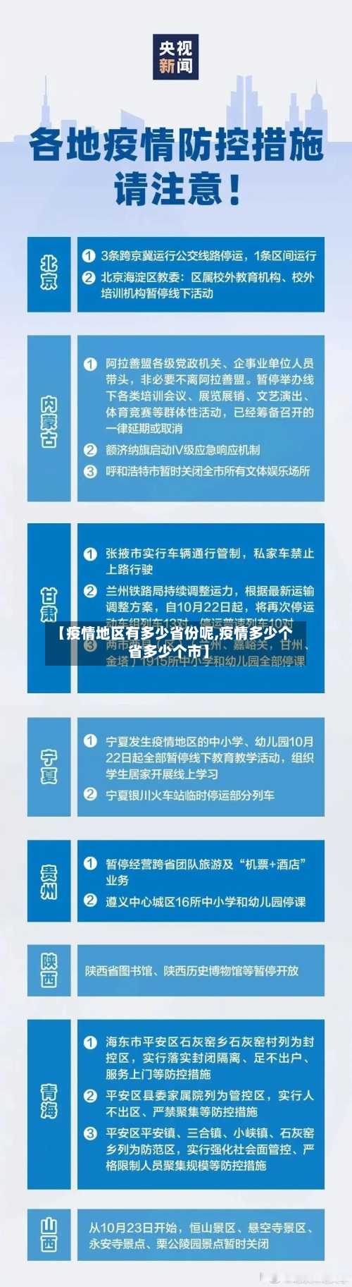 【疫情地区有多少省份呢,疫情多少个省多少个市】-第3张图片