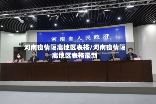 河南疫情隔离地区表格/河南疫情隔离地区表格最新-第2张图片